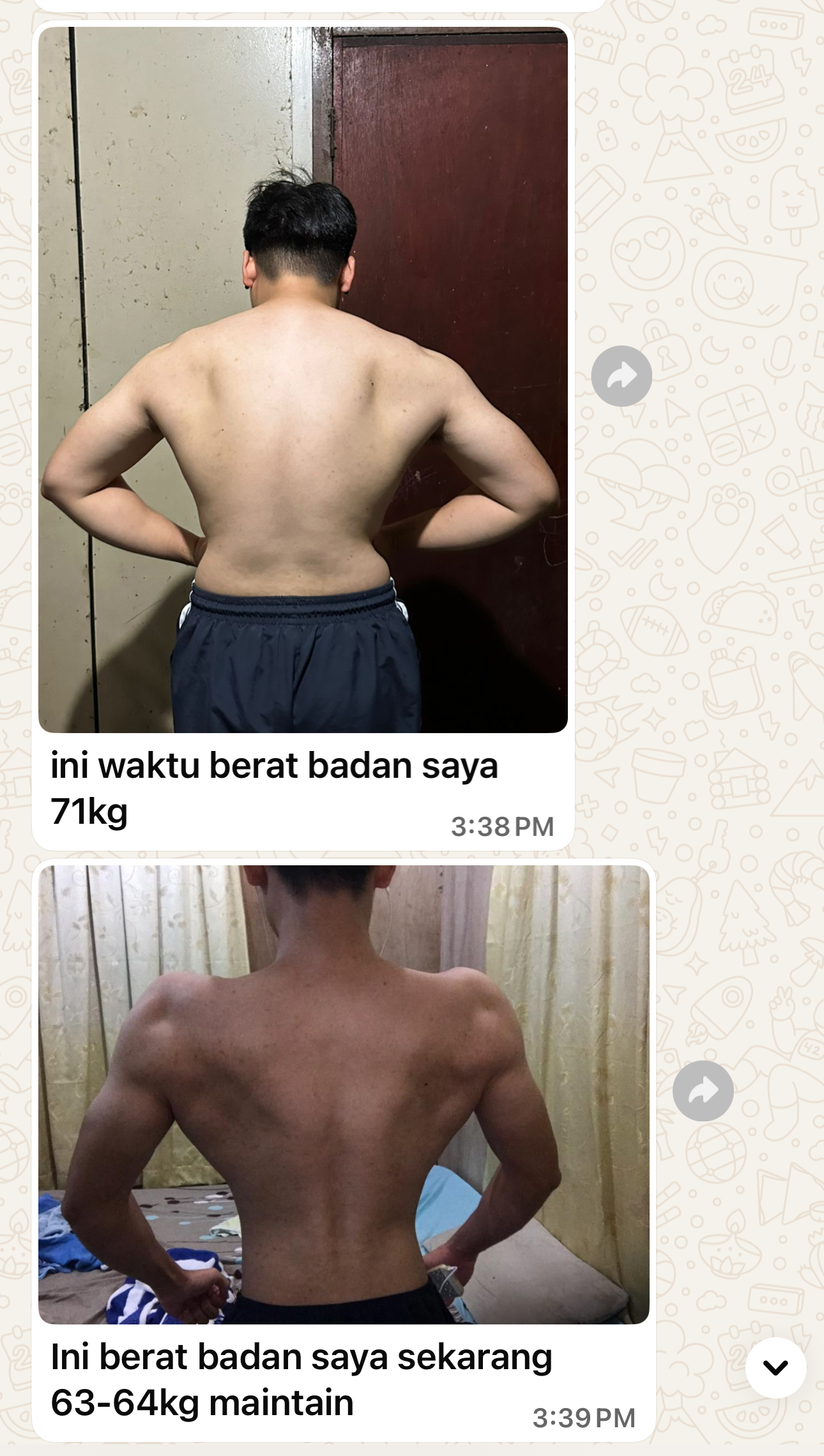 Perbualan WhatsApp Peserta - 